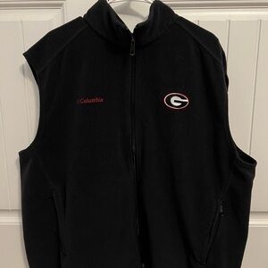 Columbia Georgia Bulldogs Fleece Vest